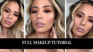 full makeup tutorial with brands found