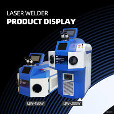 150w 200w desktop jewelry laser welder