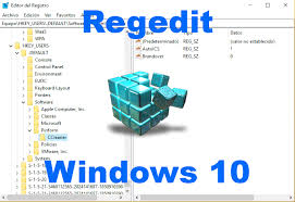 como abrir y usar regedit windows 10