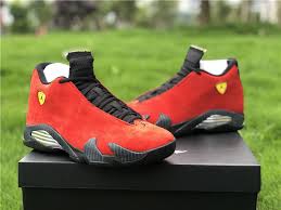 Stay up to date with all new jordan releases at nice kicks. Air Jordan 14 Ferrari Challenge Red 654459 670 On Sale The Sole Line