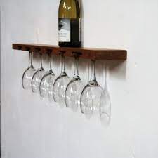 Wine Glass Floating Shelf Glassware