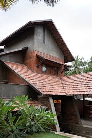 a traditional kerala style house from