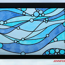 Faux Stained Glass Window A Coloring