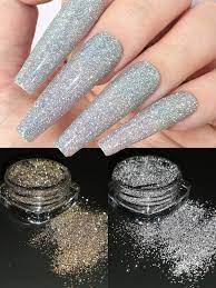 2box reflective glitter powder sparkle