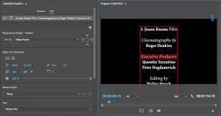 Want to add some motion graphics to your videos — without after effects? Tutorial How To Create A Credit Roll In Premiere Pro In Three Steps