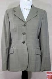 Details About Grand Prix Beval Light Green Hunt Coat Show Jacket Size Us 14 Ref 2699 17