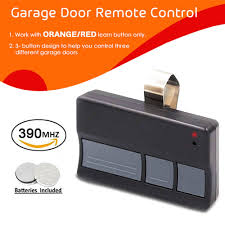 1 2 garage door opener remote control