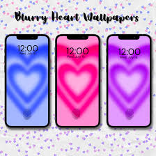 blurry heart wallpapers lizseapie