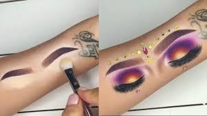 easy hand art makeup tutorial you