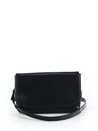 Details About Mackage Women Black Leather Crossbody Bag One Size