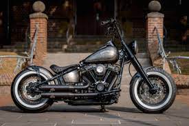 customized harley davidson softail slim