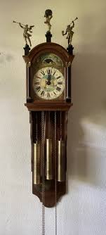 Frisian Tail Clock With Westminster