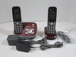Panasonic Kx Tga653 Dect 6 0 Cordless Phone Handset Red Kx