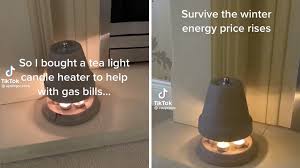 plant pot candle heater does the