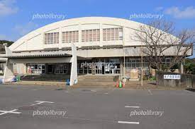 銚子市体育館 写真素材 [ 6963998 ] - フォトライブラリー photolibrary