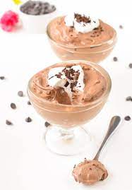 Keto Chocolate Mousse With Cream Cheese gambar png