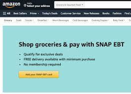 register your snap ebt card on amazon