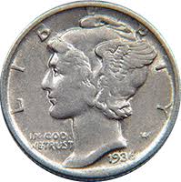 1936 Mercury Dime Value Cointrackers