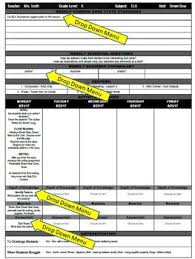 3rd Grade Common Core Weekly Lesson Plan Template Ela Math