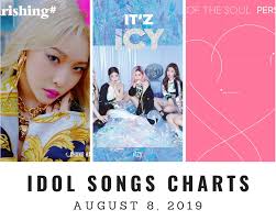 Music Chart Idol Songs On Korean Digital Charts August 8th