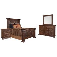 Ernie's in ceresco store locations. Sunset Bay Marquis 4 Piece Queen Bedroom Set In Distressed Brown Nebraska Furniture Mart