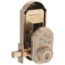 Just so, how do you change the code on a kwikset door lock? Satin Nickel Color Smart Code Door Lock Theisen S Home Auto