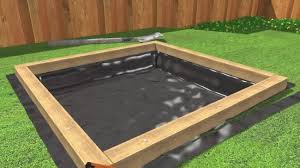 How To Build A Sandbox With Pictures