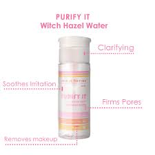 purify it witch hazel water skin in