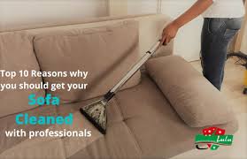 your sofa cleaned