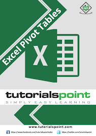excel pivot tables tutorial in pdf