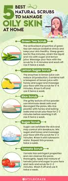 homemade scrubs for oily skin