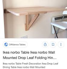Ikea Norbo Folding Drop Leaf Wall