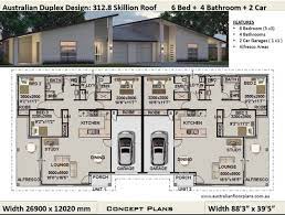 Best Ing Duplex Plans Duplex House