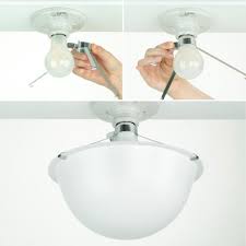 3 Pack Ceiling Light Bulb Cover Clip On