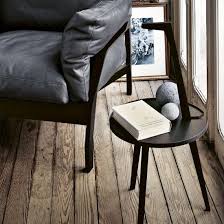 Black Ashwood Stained Side Table By Cassina