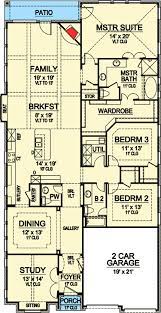 House Plan For Narrow Lot