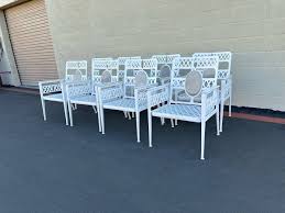 Set Of Eight Patio Chairs Furniture
