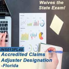Being a staff adjuster for an insurance group or firm generally means you are salaried, and you'll receive benefits like a pension, life and health insurance, and continuing education training. 6 20 Accredited Claims Adjuster Designation Pre Licensing Course