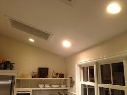 Recessed lighting on vaulted ceilings or sloped ceilings are a refined and classic accent in larger living spaces. Need To Upgrade Recessed Lights In My Vaulted Ceiling