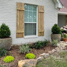 how to diy wood shutters for