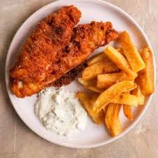 clic fish and chips with tartar