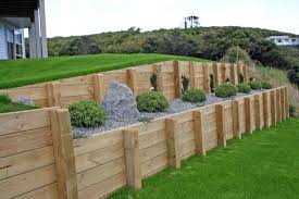 access how to build wood retaining wall