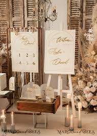 golden wedding decor