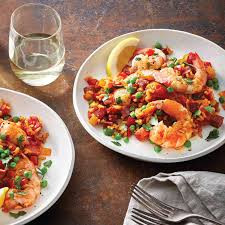 slow cooker shrimp chorizo paella