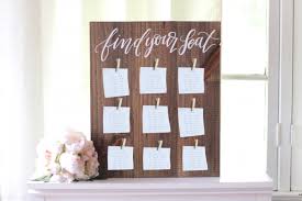 12 Perfectly Organized Seating Charts From Etsy Intimate