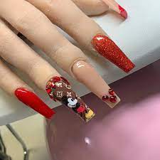 ClaCee Nails - Mickey meet Louis . . Mickey LV foil from...