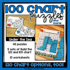 100 Chart Activities And Worksheets 120 Chart Ocean