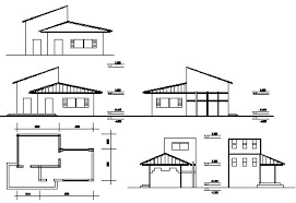 Elevation Design Drawing Of House