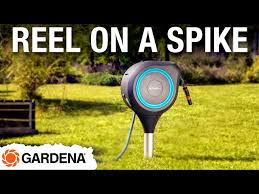 Gardena Auto Retractable Hose Reel On A