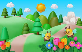 3d cartoon background images free